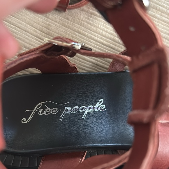 Free People Hadley Hammered Stud Sandals Size 40.5 - Picture 6 of 10